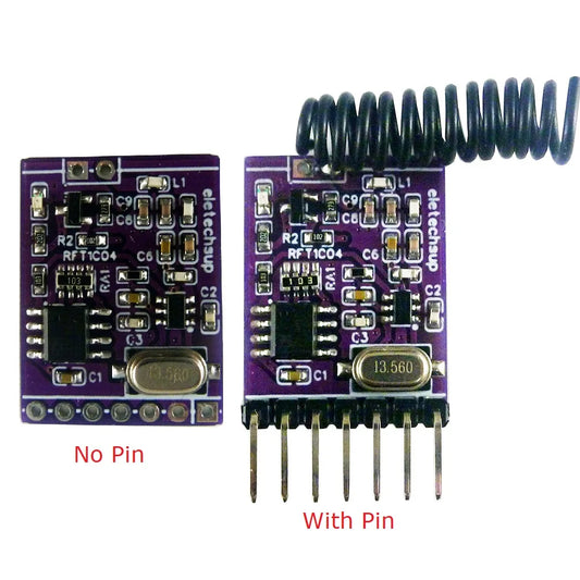 RFR1A04  RFT1C04 4CH AES128 Encryption Codec Remote Control Module featuring 433M Superheterodyne Transceiver, Upgrade to PT2262 EV1527 HC301