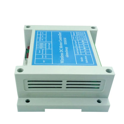 IO55C02 433M Wireless Remote Controller Forward Reverse Limit Speed Board 200W 12V 24V DC Motor Driver Module