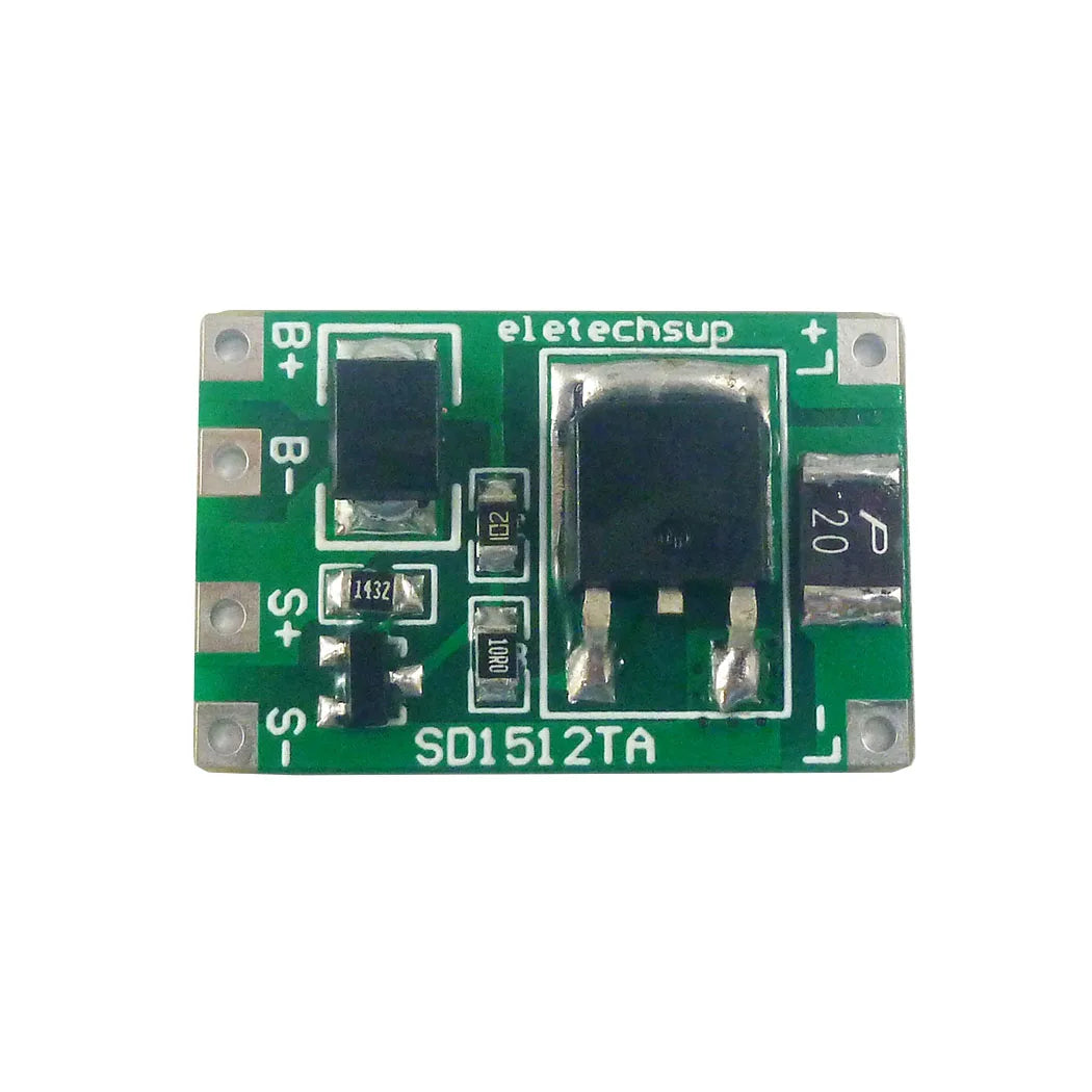 SD1512TA Solar Automatic Charging Automatic Switch LED Driver Module DC 3-18V 0.5A 1A 2A SD1512TA for LiFePO4 Li-On Li-Po LED