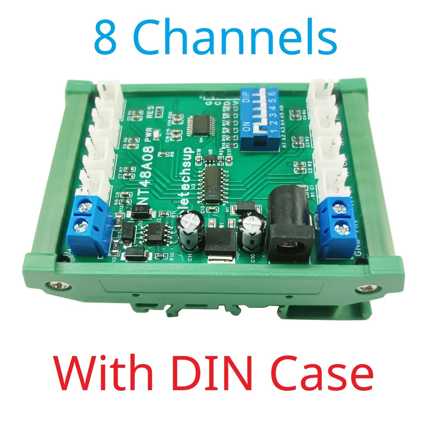 NT48A08 NT48B20 NT48C32 32Ch RS485 Temperature Collector Modbus RTU Relay Board for NTC Sensor Inspection