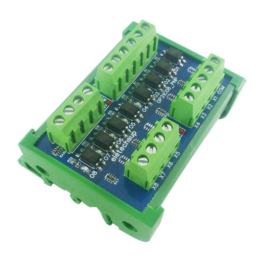 OP31C08 8Ch In 3-8V Out 3-8VLogic Protection Panel 5V Level Conversion Module Npn Pnp Isolation Ttl Lvttl Digital for Arduino Plc Mcu Pi