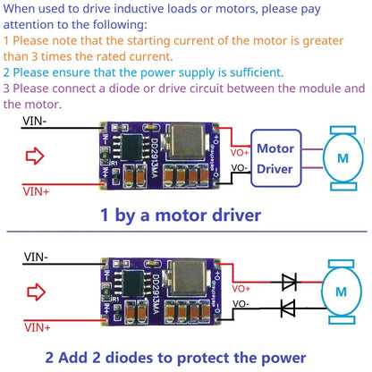 DD2913MA 3A Synchronous Step-Down Regulator OVP OCP OTP SCP DC-DC Buck Converter 4.5V-30V to 3V 3.3V 4.2V 5V 6V 7.5V 9V 12V