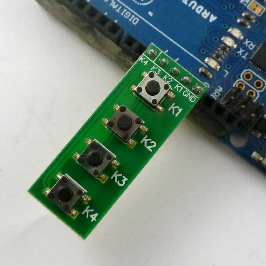 TB371 4 key mcu keyboard Matrix for Arduiuo  MEGA2560 DUE button  banana pi Breadboard switch FPGA CPLD STM32