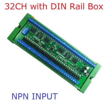 23IOA08 23IOB16 23IOC24 23IOE48 8 16 24 32 48CH Multifunction RS485 Remote IO Module PLC DI-DO expansion Board DIN Rail Box Standard MODBUS RTU Protocol