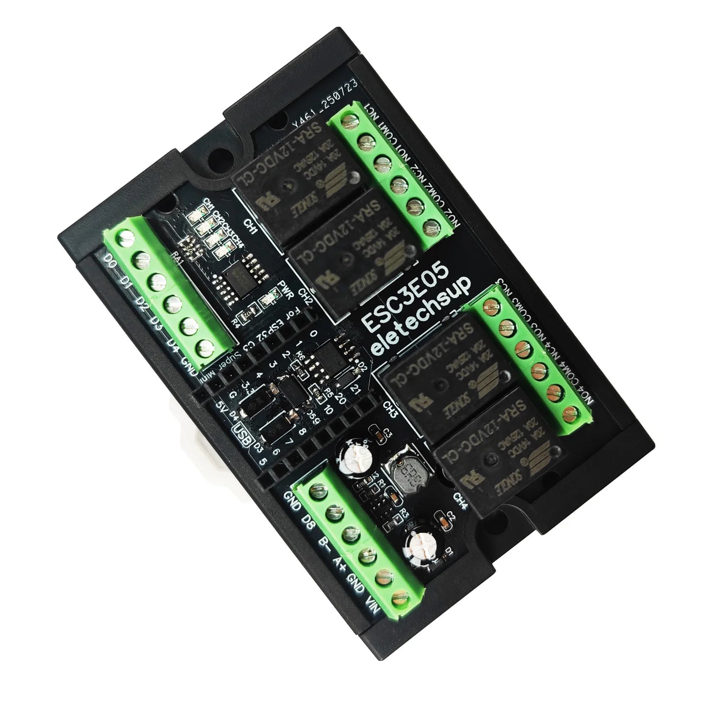 ESC3E05 RISC-V SOC Wi-Fi BLE Development Board ESP32 C3 Super Mini RS485 Relay Expansion Module for Arduino Smart Home IOT Simple PLC