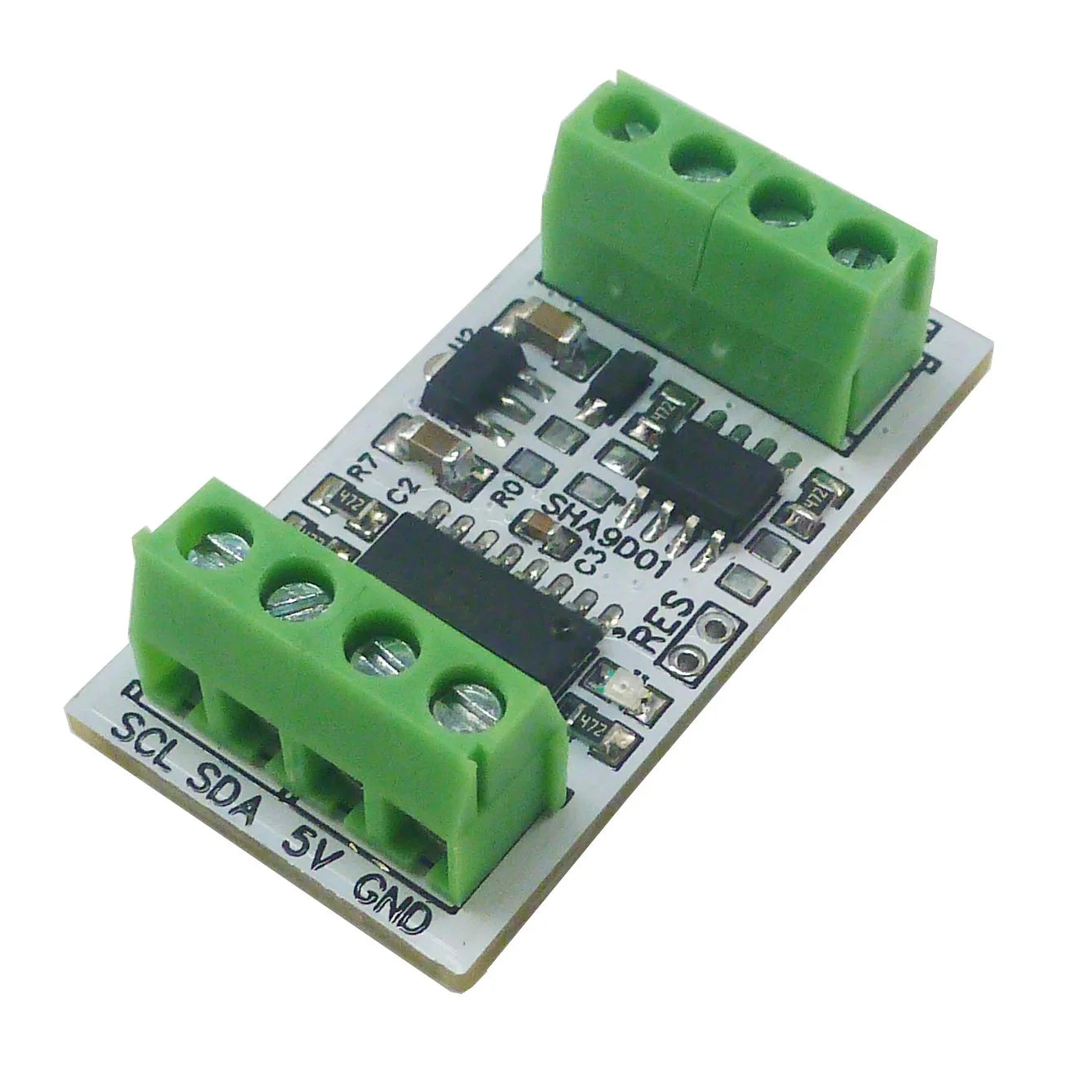 SHA9D01 Industrial Temperature & Humidity SHT30 Sensor Adapter Board RS485 TTL Modbus Rtu Analog Remote IO SHA9D01 Module HMI PLC Expand