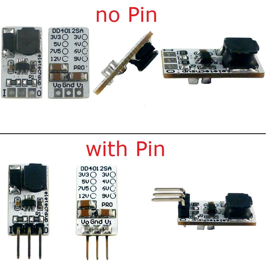 DD4012SA mini DC-DC Converter Buck Voltage Regulator IN DC 5-40V OUT 3V 3.3V 4V 5V 6V 7.5V 9V 12V replace AMS1117 7805 lm2596 DD4012SA