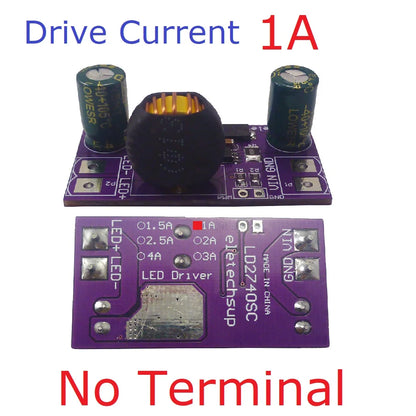 LD2740SC 1A/1.5A/2A/2.5A/3A/4A High-Power Constant-Current Step-Down LED Driver Board DC 4-27V for Automotive RCL DRL Fog Lights
