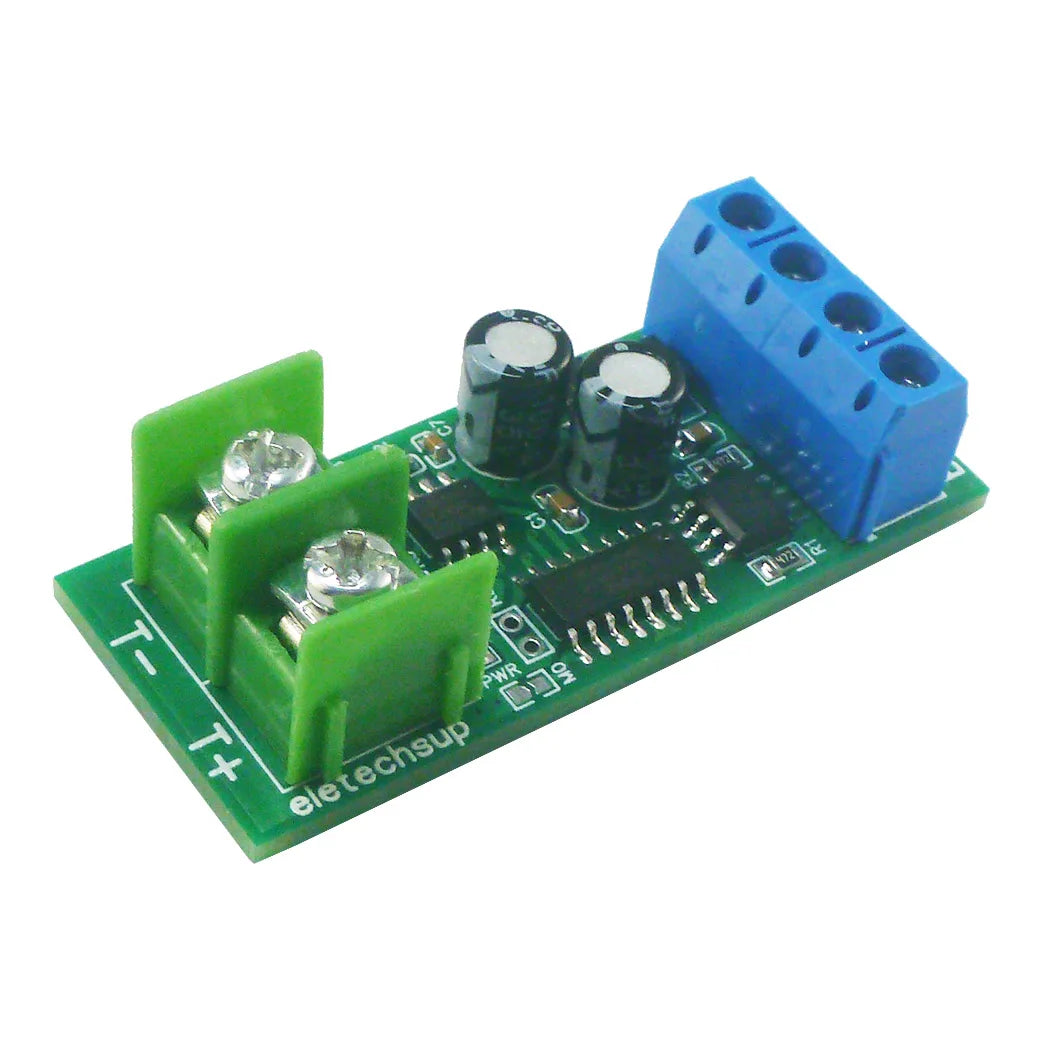 N4KTA01 -200-1350C Modbus Rtu K-Type to RS485 Thermocouple-to-Digital Converter Module Wide Range Analog Temperature Measurement Board