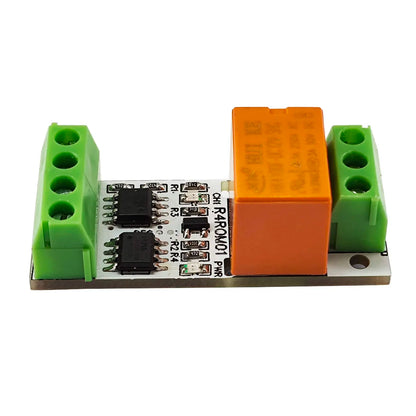 R4ROM01 3A Mini Size & Low Noise 5V 12V 24V RS485 Relay Board Modbus Rtu Remote IO 110V 120V 220V Small Electronic Switch