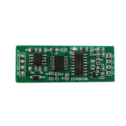 WG18A02 DC 5V 12V RS485 UART Modbus RTU HX711 Pressure Weight Sensor Electronic Scale Module for PLC Configuration Software