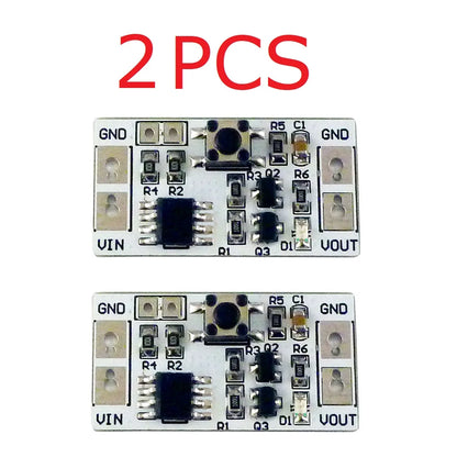 SL92B02 DC 3.3V 5V 12V Bistable Self-locking Electronic Switch Board for Arduiuo  MEGA2560 ESP32 ESP8266 LED Motor
