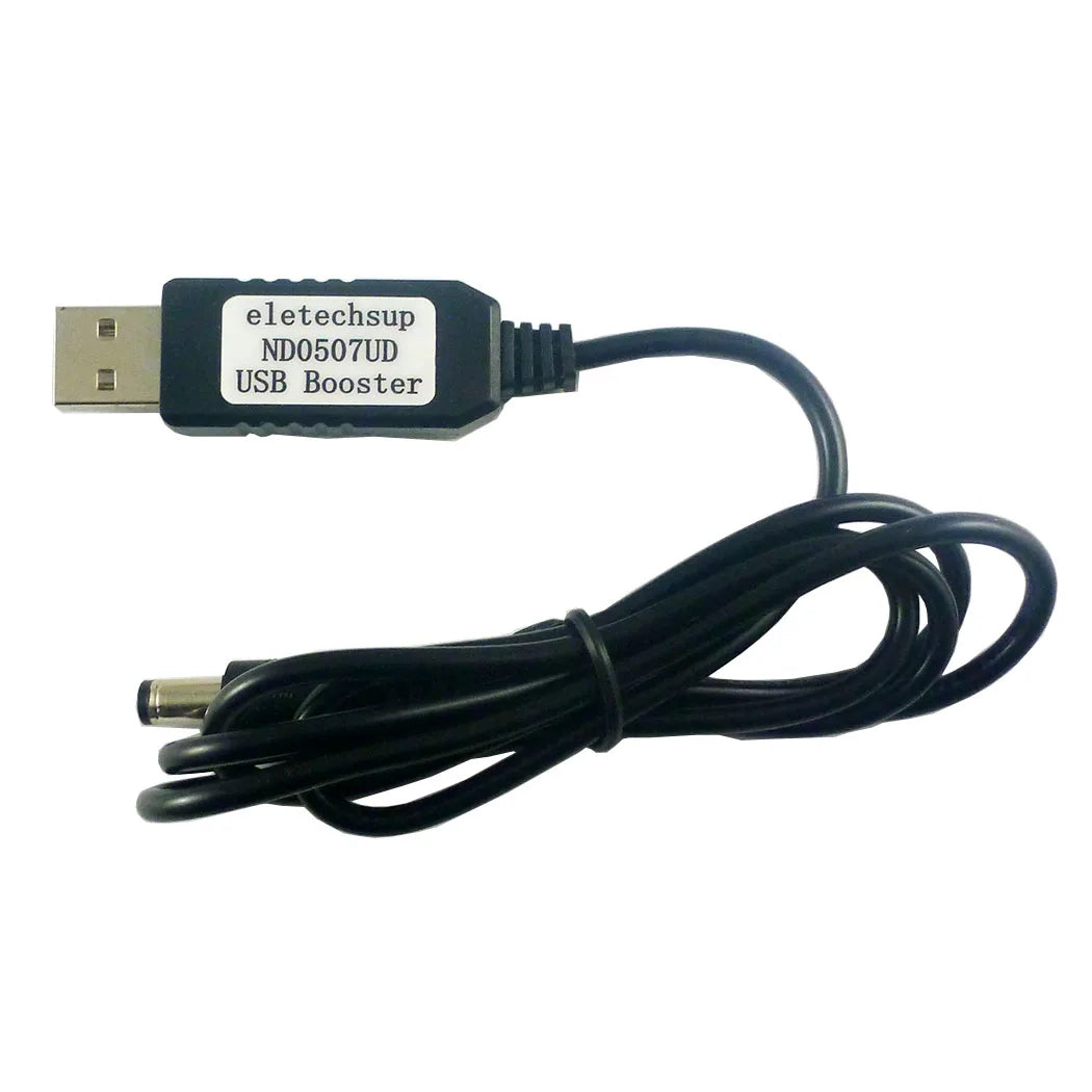 ND0507UD 5V to 9V/12V USB A to DC 5.5*2.1mm Boost DC-DC Conerter Voltage Step-up Cable for Arduiuo  MEGA2560 Wifi Router Mobile Power