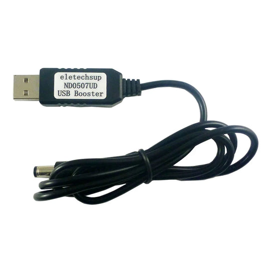 ND0507UD 5V to 9V/12V USB A to DC 5.5*2.1mm Boost DC-DC Conerter Voltage Step-up Cable for Arduiuo  MEGA2560 Wifi Router Mobile Power