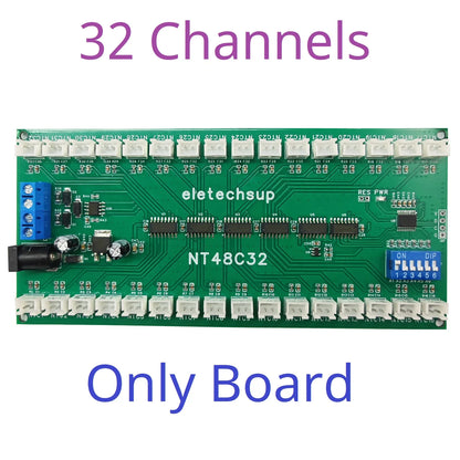 NT48A08 NT48B20 NT48C32 32Ch RS485 Temperature Collector Modbus RTU Relay Board for NTC Sensor Inspection