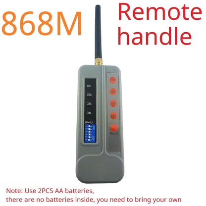 RF35A04 Wireless Bidirectional Remote Control 433M 868M Feedback AES Rolling Code for Gating Crane Garage Door Industrial Manufacturing
