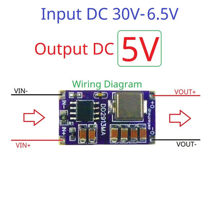 DD2913MA 3A Synchronous Step-Down Regulator OVP OCP OTP SCP DC-DC Buck Converter 4.5V-30V to 3V 3.3V 4.2V 5V 6V 7.5V 9V 12V