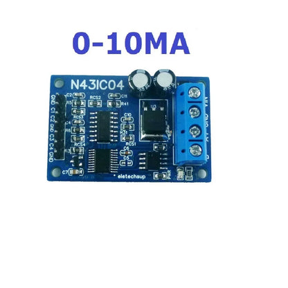 N43IC04 4-20MA/0-5V/0-10V 4ch Current/Voltage Analog Acquisition RS485 Modbus RTU ADC Module