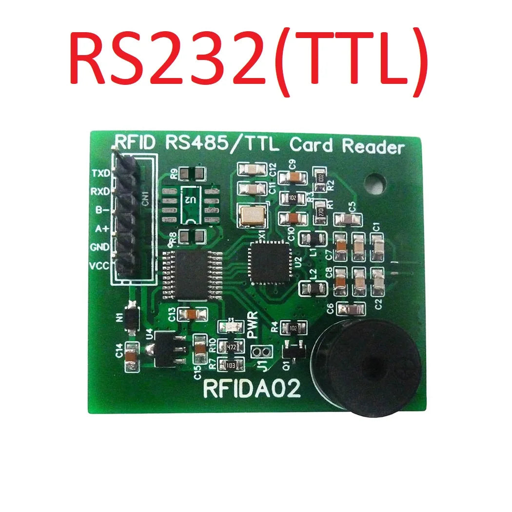 RFIDA02 RS485 RS232 UART 13.56MHz RFID Reader Writer RC522 CV520 NFC UID IC Card For Arduino For Uno Mega pi