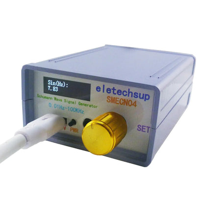 SMECN04 Christmas Halloween Gifts 7.83 Schumann Resonance 0.01-100K Adjustable Sine Wave Generator for Improving Sleep Relax Heathly