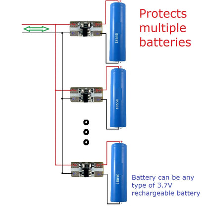 ND03CPMB mini 3.7V 4.2V 3.5A 1-Cell Li-ion Lithium Li-Polymer Battery Charger Over Charge Discharge Overcurrent Protection Board Module