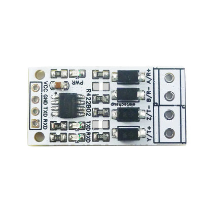 R422B02 3.3V 5V UART PWM GPIO Digital Signal Full-Duplex Transceiver RS232 TTL to RS422 Converter Module for Raspberry Pico Pi Zero W