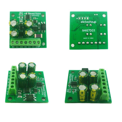 N467D01 8-30V Small DC Linear Geared Motor Driver Forward Reverse Stop Delay Timer Controller RS485 PLC IO