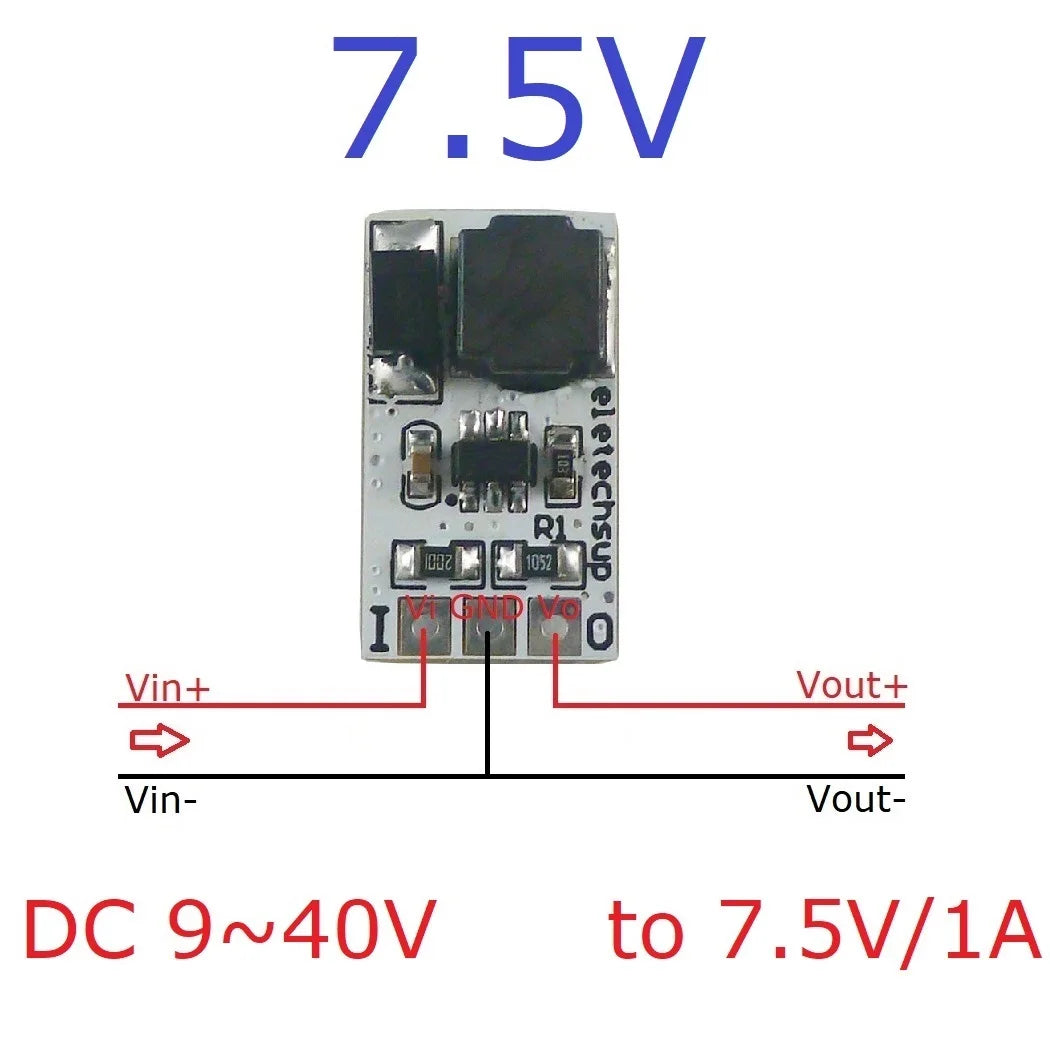 DD4012SA mini DC-DC Converter Buck Voltage Regulator IN DC 5-40V OUT 3V 3.3V 4V 5V 6V 7.5V 9V 12V replace AMS1117 7805 lm2596 DD4012SA