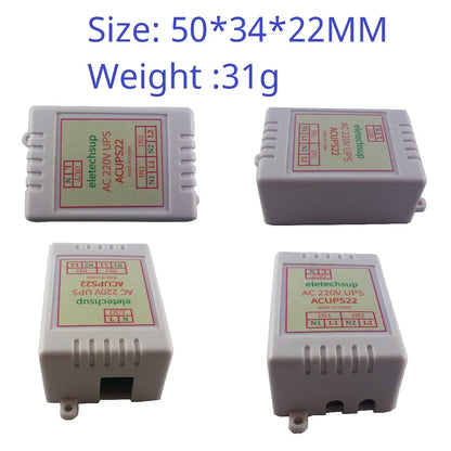 ACUPS22 ACUPA30 10A 220V UPS Module 50 60HZ Automatic Power Transfer Switch for Household Appliances Refrigerator Fish Tank Air Conditioner