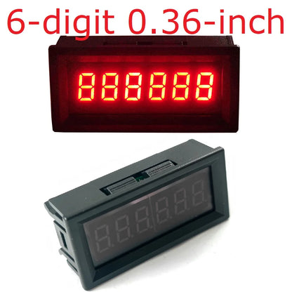 DM56A04 DM36B06 DC 5V 12V 24V RS485 Digital Tube Characters LED Display Module Modbus RTU for PLC Configuration Software Configuration Software