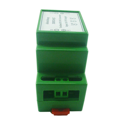 DDIS24QC 15W DC 24V 36V 48V to 12V 5V 3.3V DIN Rail Isolated Power Supply Module DC-DC Buck Converter for PLC RS485 IO Relay LED
