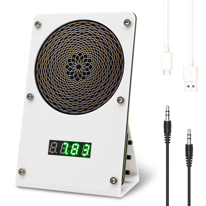 SMDTD16 Desktop Vertical Schumann Resonance Generator Adjustable 7.83 O.O1hz-9999hz Grounding Frequency Earth Frequency